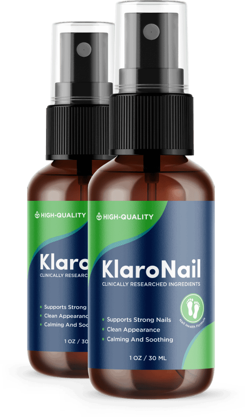KlaroNail daily nail care spray bottles
