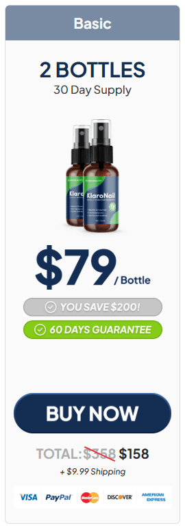 KlaroNail 2 bottle package